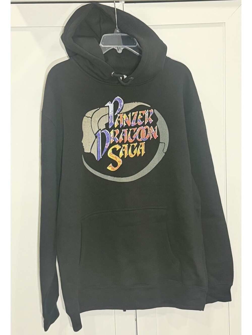 Panzer Dragoon Saga Hoodie Black Pullover Sega Saturn Retro Game Adult XL